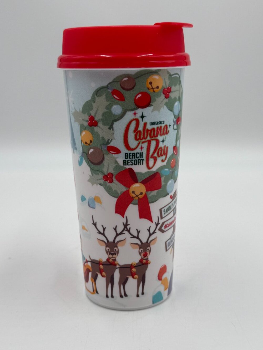 Universal Studios Cabana Bay Beach Resort Travel Mug Cups Handle Christmas 2025?